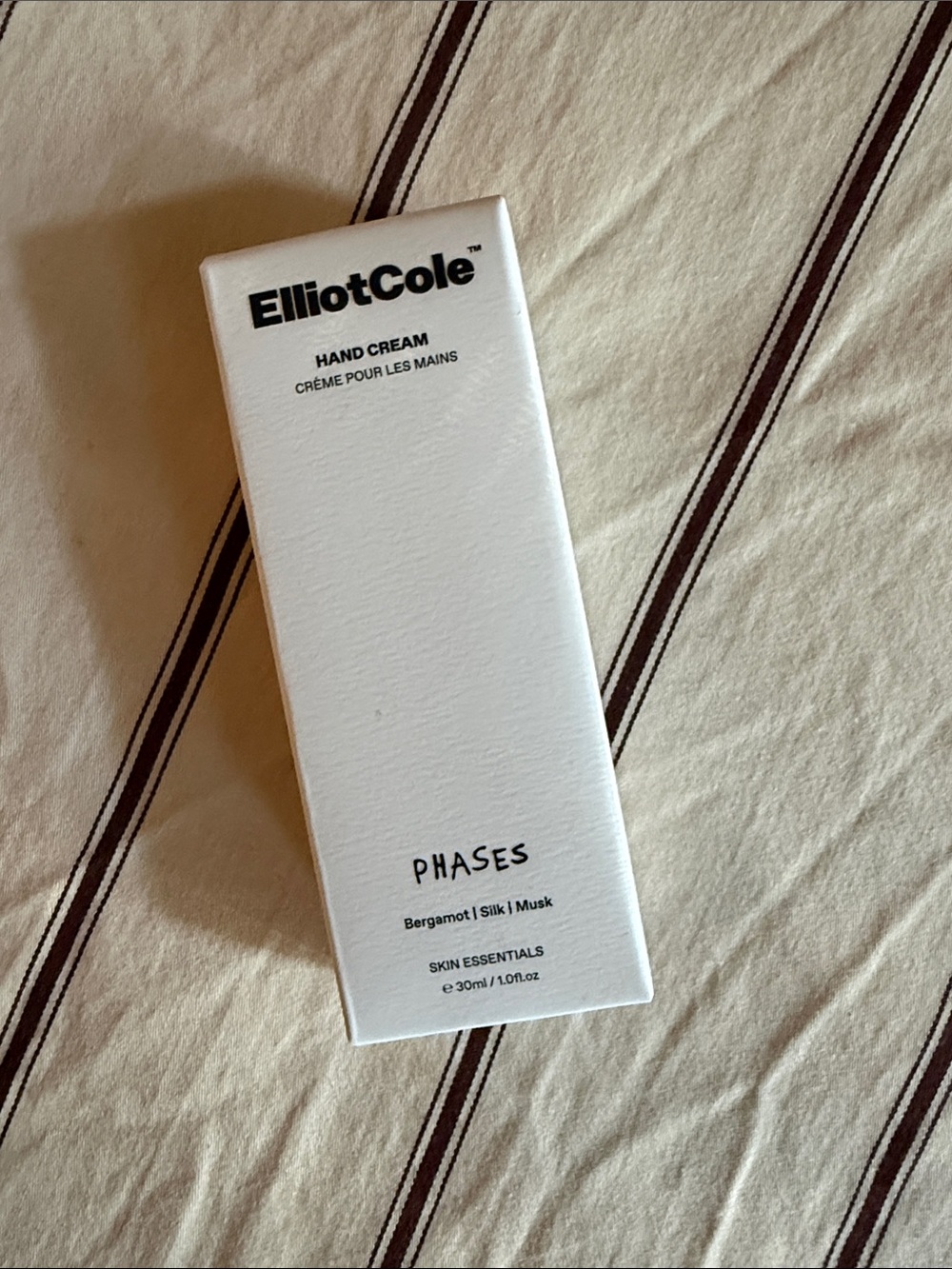 ElliotCole Phases Hand Cream Bergamot & Musk